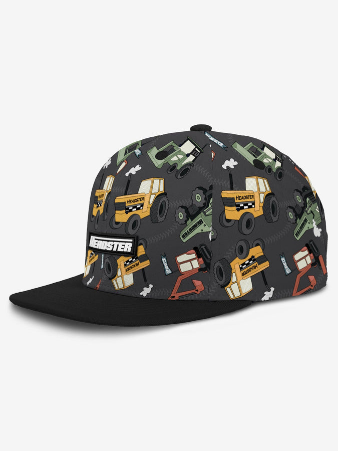 Headster Under Construction Snapback Hat  | CHARCOAL