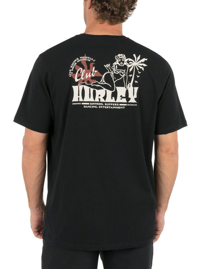 Hurley Supper Club T-Shirt Summer 2026 | BLACK (001)