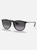 Ray Ban Erika Matte Black/Grey Gradients Sunglasses