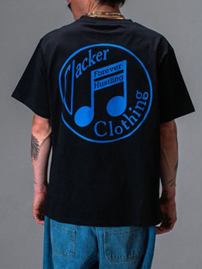 Jacker Records Black T-Shirt Fall 2026 | BLACK