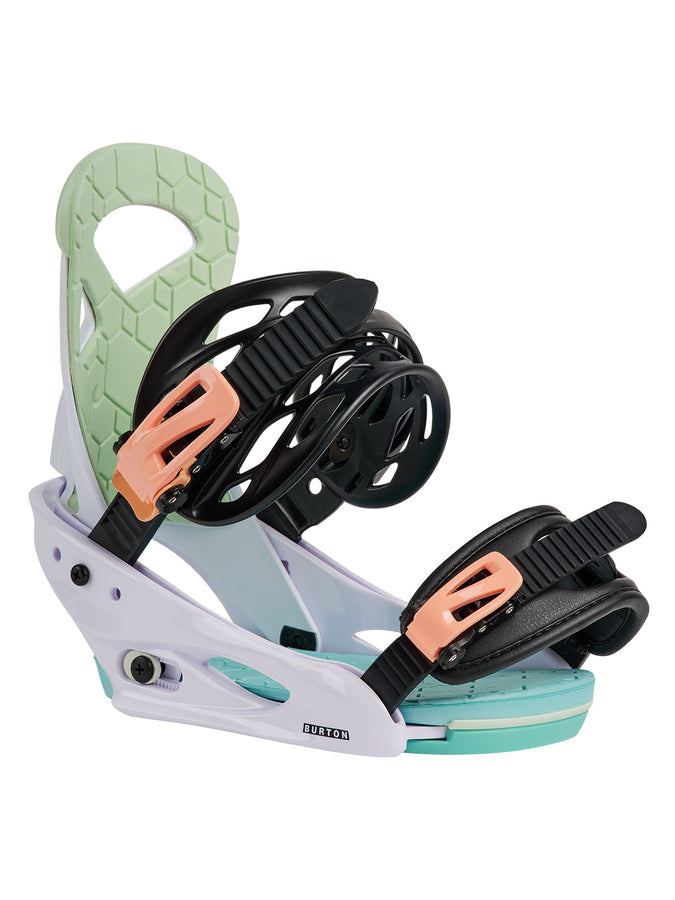 Burton Smalls Re:Flex 2027 – Kids Bindings | WHITE/MULTI (ATG)