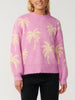 Rip Curl Retro Swell Palm Jacquard Crewneck Sweatshirt Fall 2026