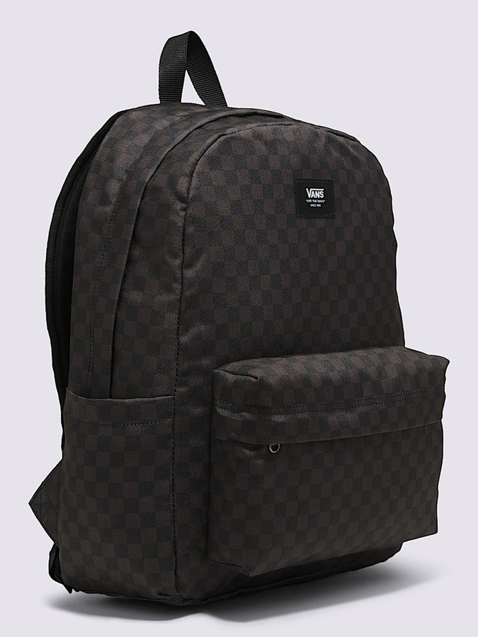Vans Old Skool Check Backpack | BLACK/CHARCOAL (BA5)