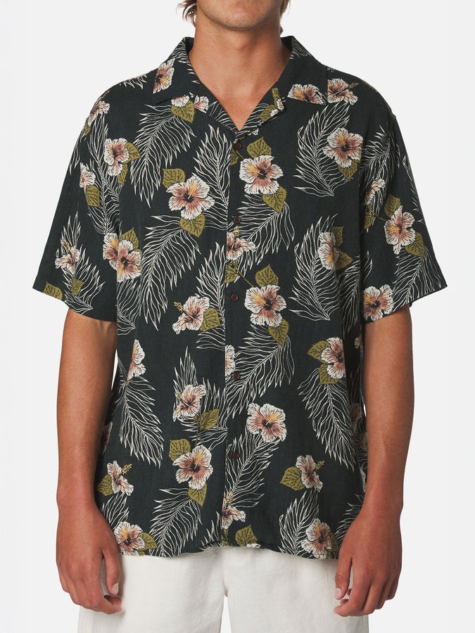 Katin Mallow Short Sleeve Buttondown Shirt Summer 2026 | BLACK