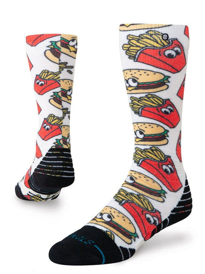 Stance Snow Combo Meal Mid Snow Socks | RED (RED)
