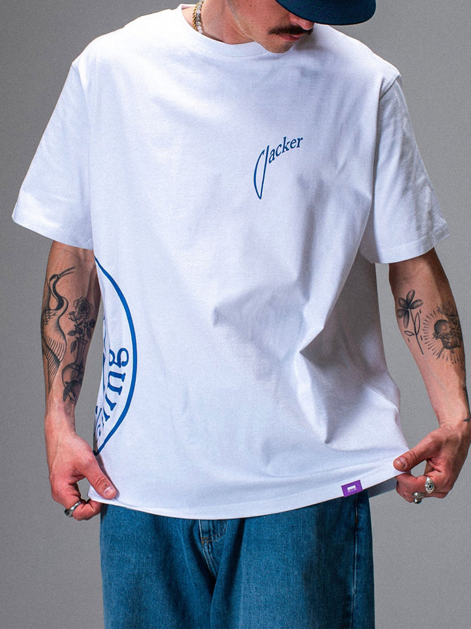 Jacker Records White T-Shirt Fall 2026 | WHITE
