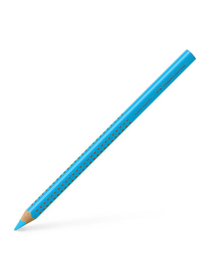 Faber Castell Jumbo Grip Neon Dry Textliner Blue Pen | BLUE