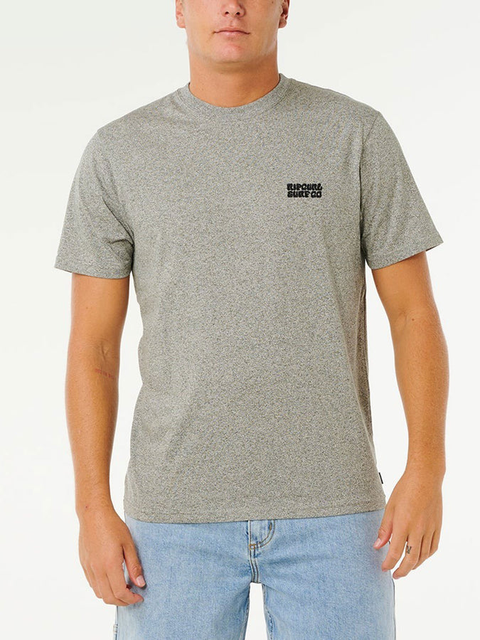 Rip Curl Easy Embroid T-Shirt Spring 2026 | GREY MARLE (0085)