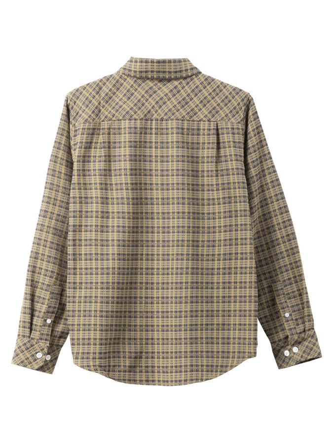 Dark Seas Drake Long Sleeve Buttondown Shirt Fall 2026 | ALOE/BLACK