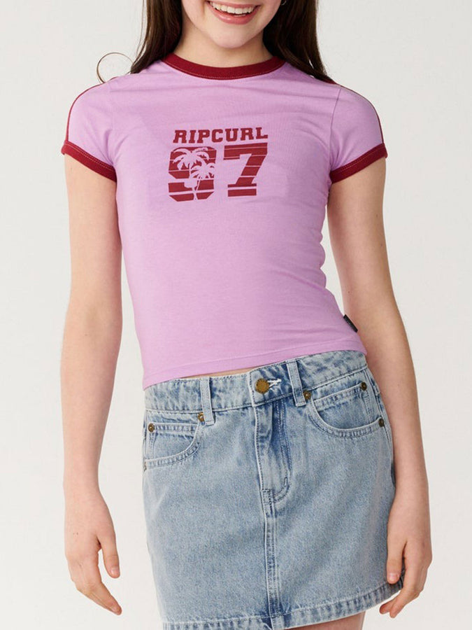 Rip Curl Surf 97 Fitted T-Shirt Fall 2026 | LILAC (0108)