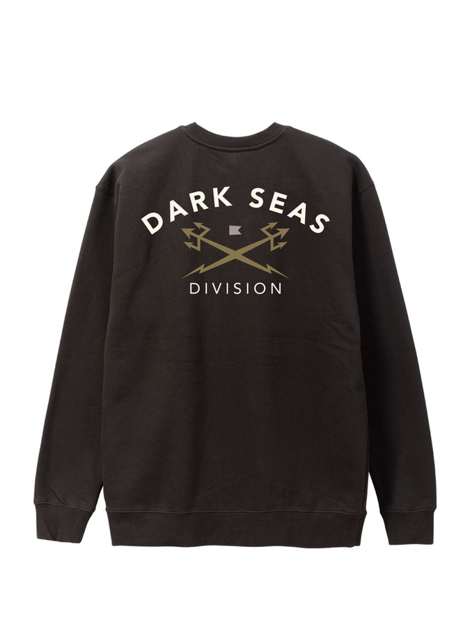 Dark Seas Headmaster V3 Crewneck Sweatshirt Fall 2026 | BLACK