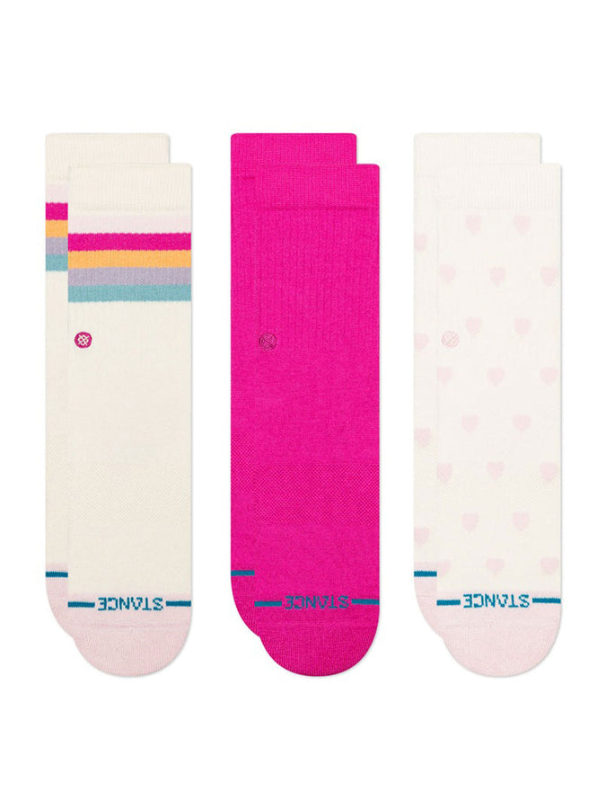 Stance Heart 3 Pack Socks | Stance Heart 3 Pack Socks | IVORY (IVO)