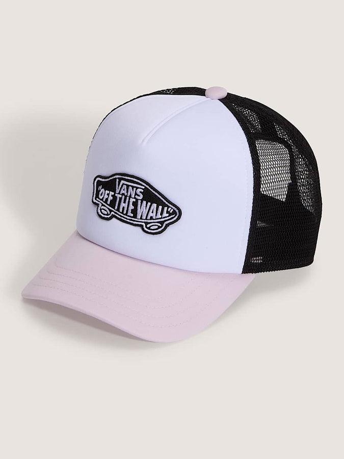 Vans Classic Pathc Curved Bill Trucker Hat | PALE PETAL (H8H)