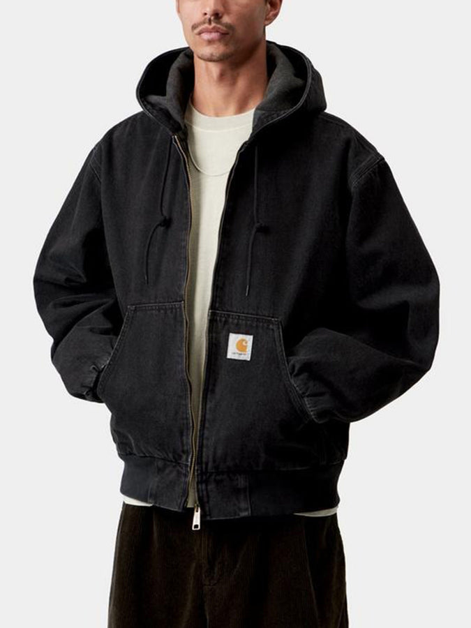 Carhartt Wip OG Active Denim Jacket Fall 2026 | BLACK STONE WASHED (8906)