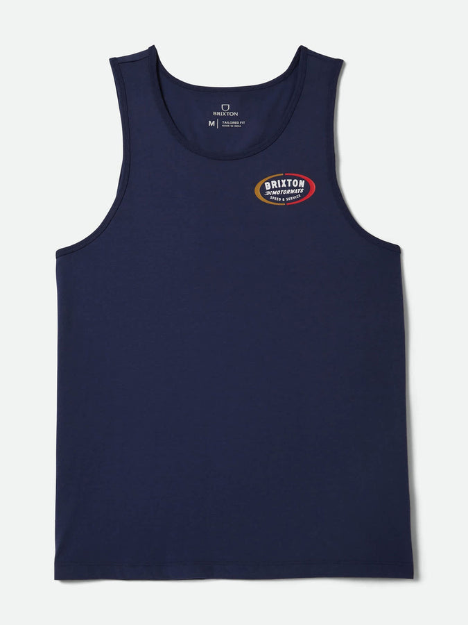 Brixton Rhett Tank Top Spring 2026 | WASHED NAVY