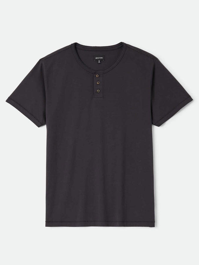 Brixton Baseline Henley T-Shirt Fall 2026 | BLACK