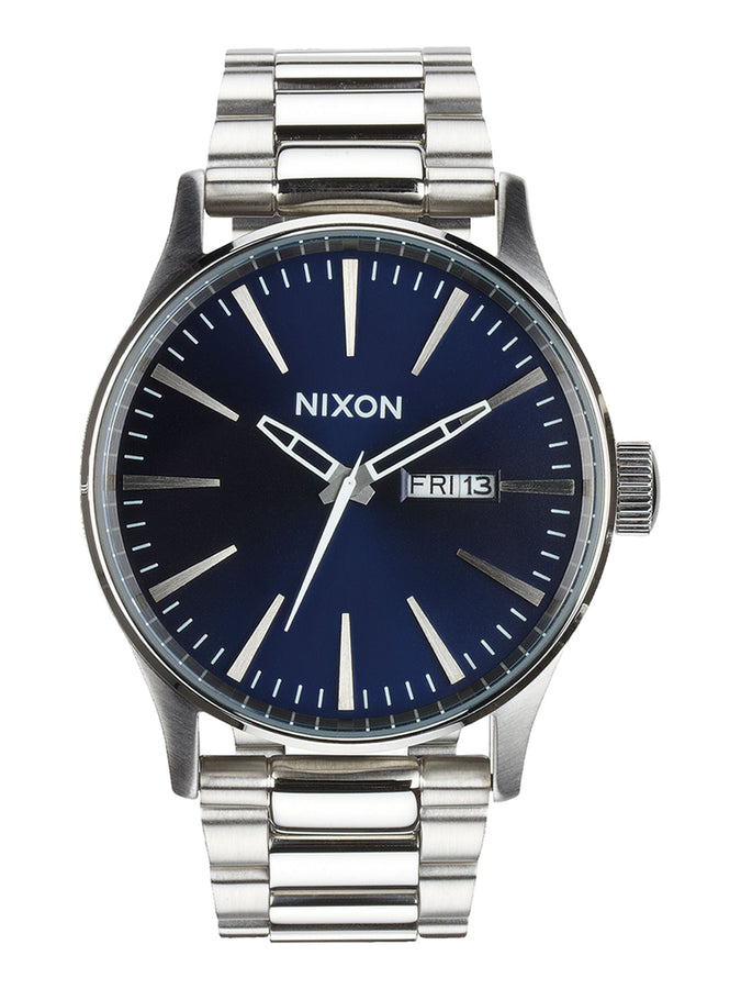 Nixon Sentry Stainless Steel Blue Sunray Watch | BLUE SUNRAY (1258)