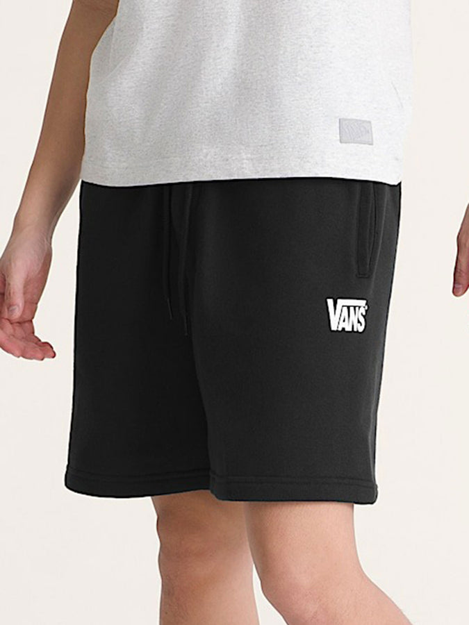 Vans Stretch Logo Fleece II Shorts Fall 2026 | BLACK (BLK)