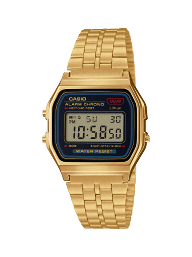 Casio Vintage A159WGEA-1 Watch | GOLD/BLACK