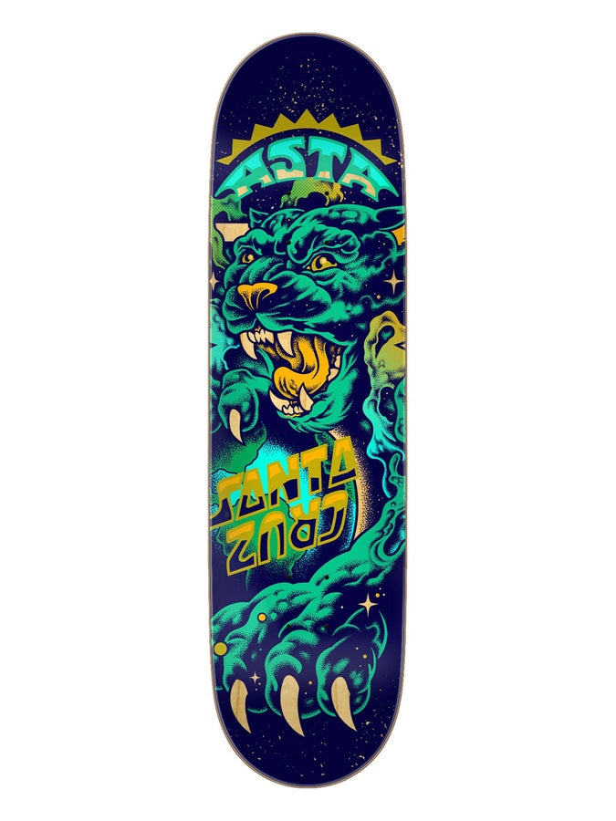 Santa Cruz Twin Asta Space Cat 8.2’’ Skateboard Deck | BLUE
