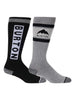Burton Weekend Midweight 2 Pack Socks