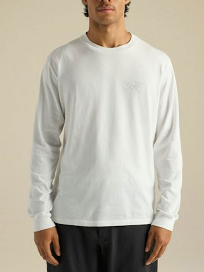 Arc'teryx Kragg SL Cotton Long Sleeve T-Shirt Holiday 2026 | WHITE LIGHT