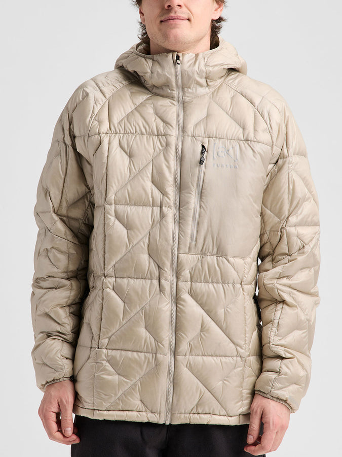 Burton [ak]® Baker Hooded Down 2027 – Insulator Jacket | CHINCHILLA GREY (E7M)