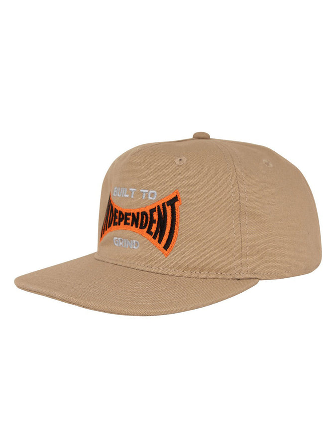 Independent Built To Grind Span Sanpback Hat Summer 2026 | KHAKI