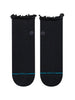 Stance Ruffle Icon Quarter Black Socks