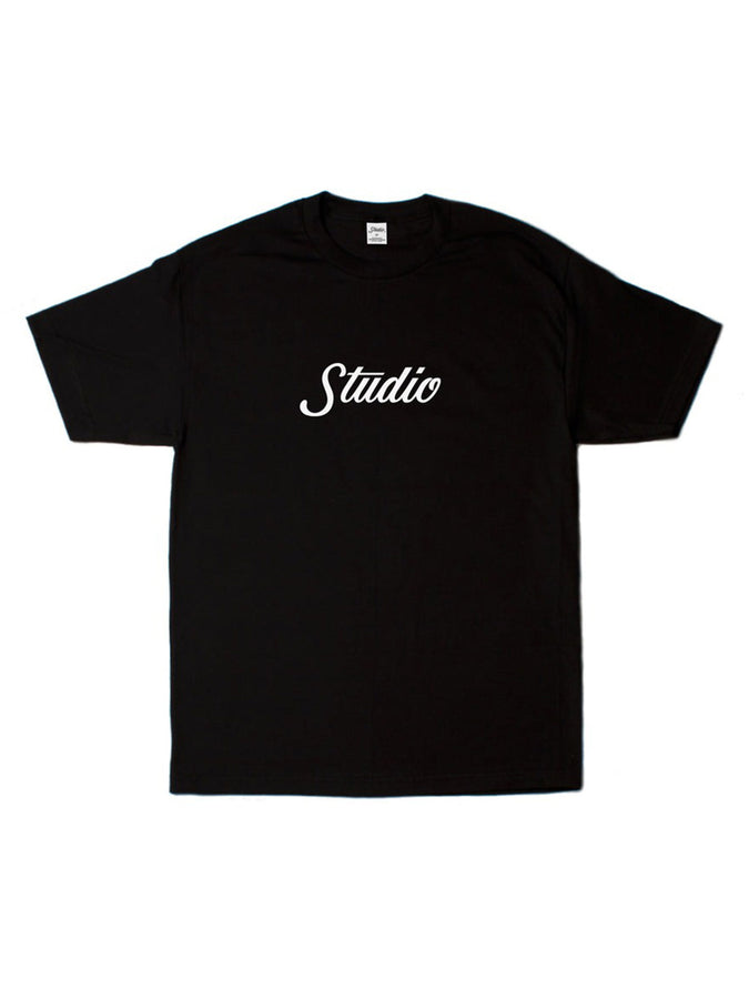 Studio Big Script T-Shirt Spring 2026 | BLACK