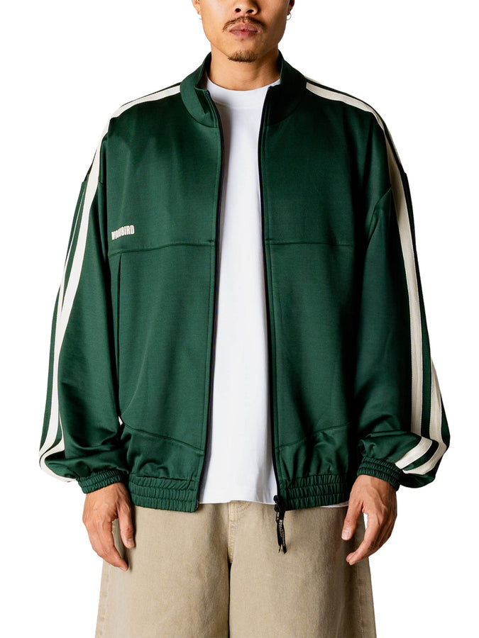 Woodbird Chang Track Jacket Spring 2026 | PINE GREEN