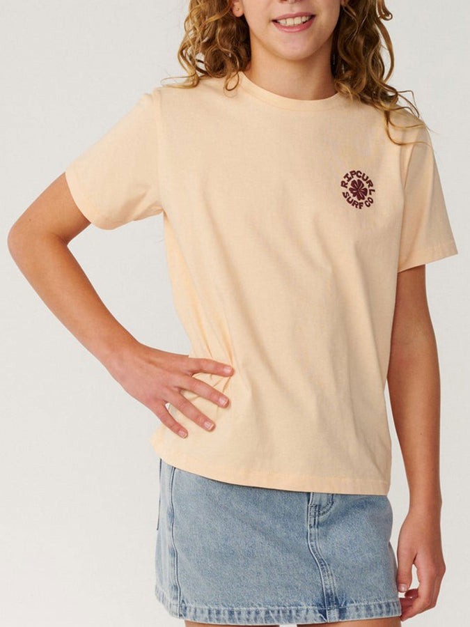 Rip Curl Party Wave T-Shirt Fall 2026 | LIGHT APRICOT (8191)