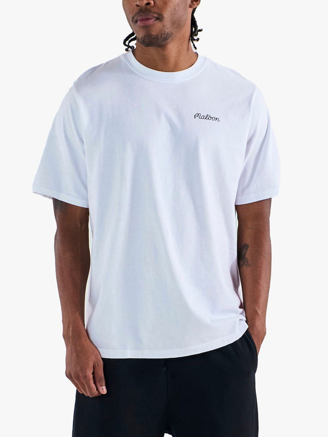 Malbon Bermuda Baldwin T-Shirt Summer 2026 | WHITE