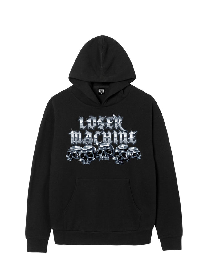 Loser Machine Crystal Skulls Hoodie Holiday 2025 | BLACK
