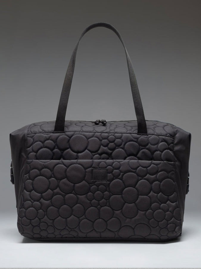 Herschel Maia Quilted Capsule Weekender | BLACK TONAL DAISY (08247)