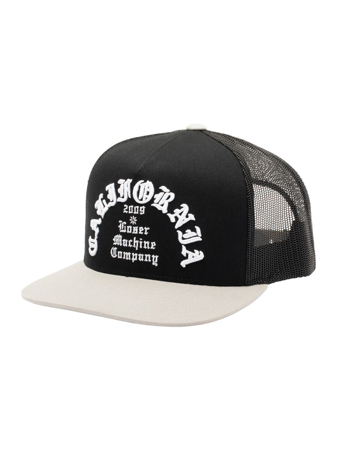 Loser Machine Fanatic Trucker Hat | BLACK/SILVER