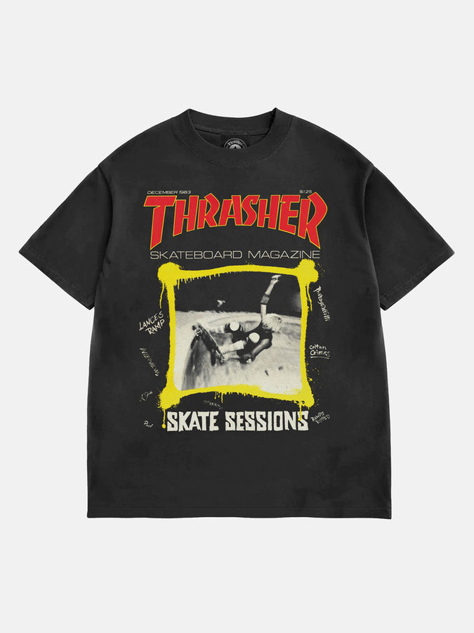 Thrasher December 1983 Vintage T-Shirt Summer 2026 | BLACK
