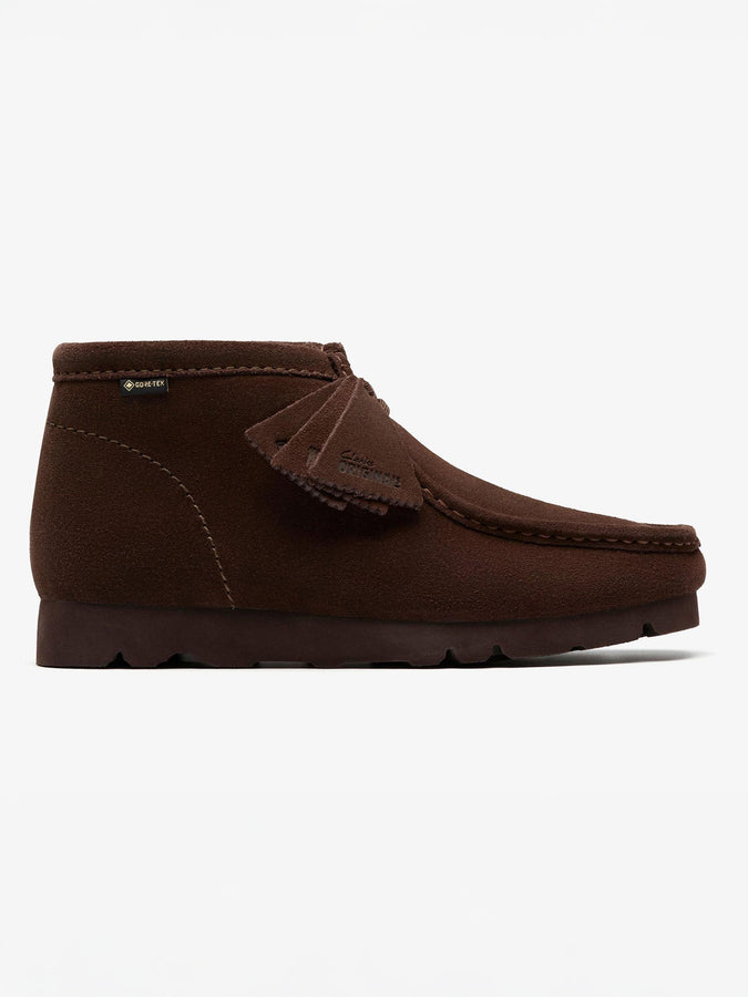 Clarks Wallabee Gore-Tex Dark Brown Suede Boots Holiday 2025 | DARK BROWN SUEDE