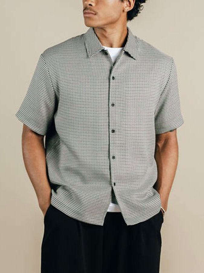 Students Gramwell Short Sleeve Buttondown Shirt Summer 2026 | GREEN