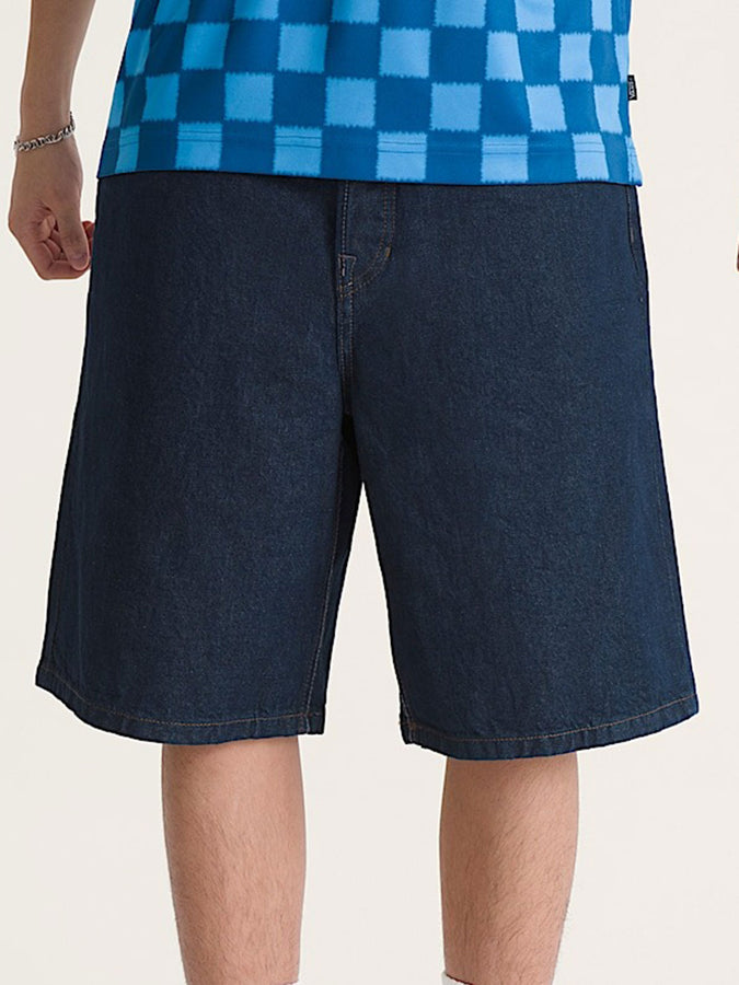Vans Lx Check-5 Baggy Denim Shorts | DARK RINSE (DRR)