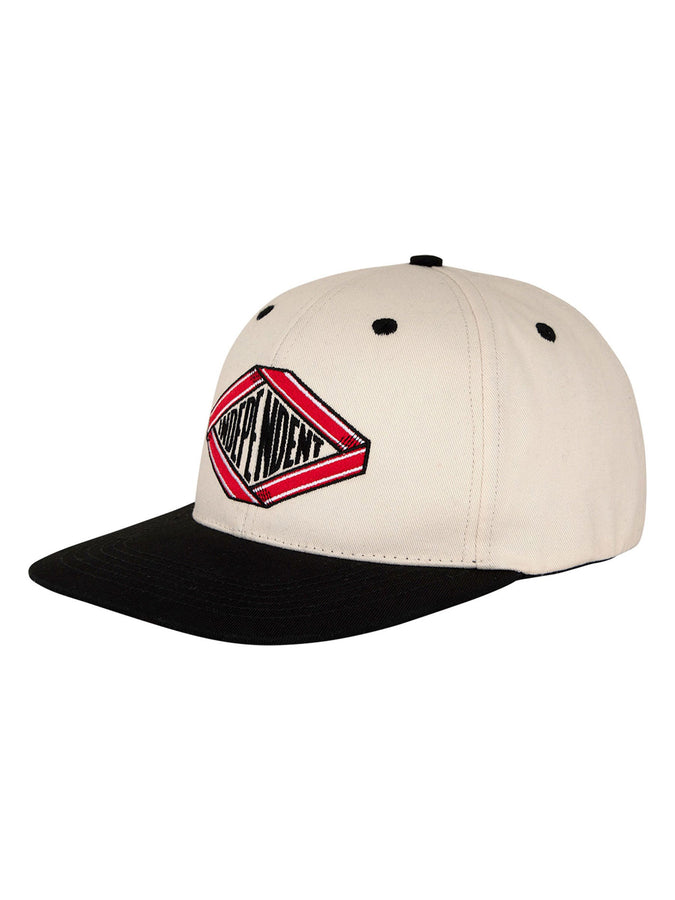 Independent Scroll 2 Snapback Hat | NATURAL/BLACK