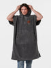 Slowtide The Digs Heather Grey Poncho Towel