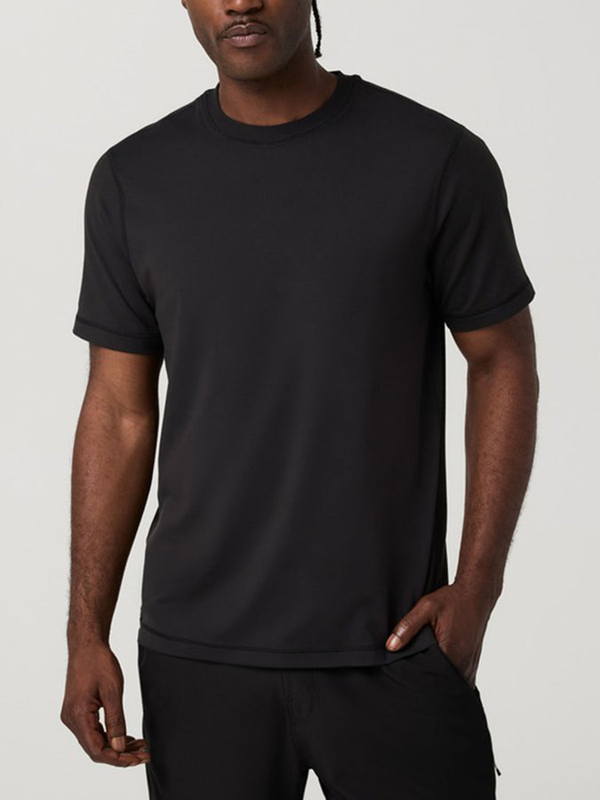 Vuori Ponto Performance T-Shirt Fall 2026 | BLACK (BLK)