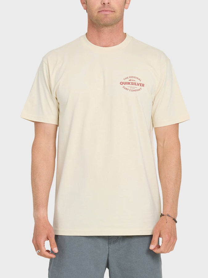 Quiksilver The Shed T-Shirt Summer 2026 | BONE WHITE (BNE)