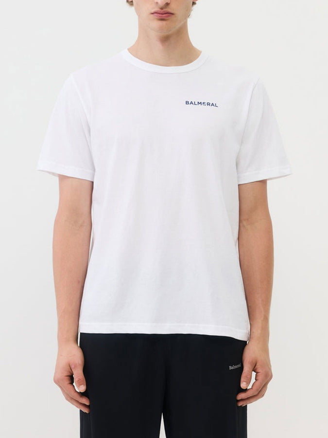Balmoral Globe T-Shirt Fall 2026 | WHITE