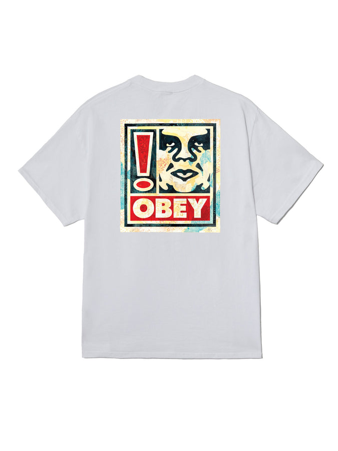 Obey Exclamation T-Shirt Spring 2026 | WHITE (WHT)