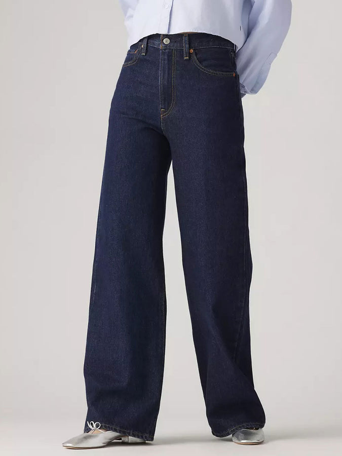 Levis Ribcage Wide Leg Shaded View Jeans | SHADED VIEW (0019)