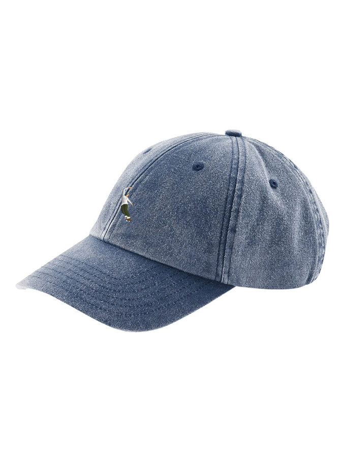 Magenta Pws Dad Strapback Hat | DENIM