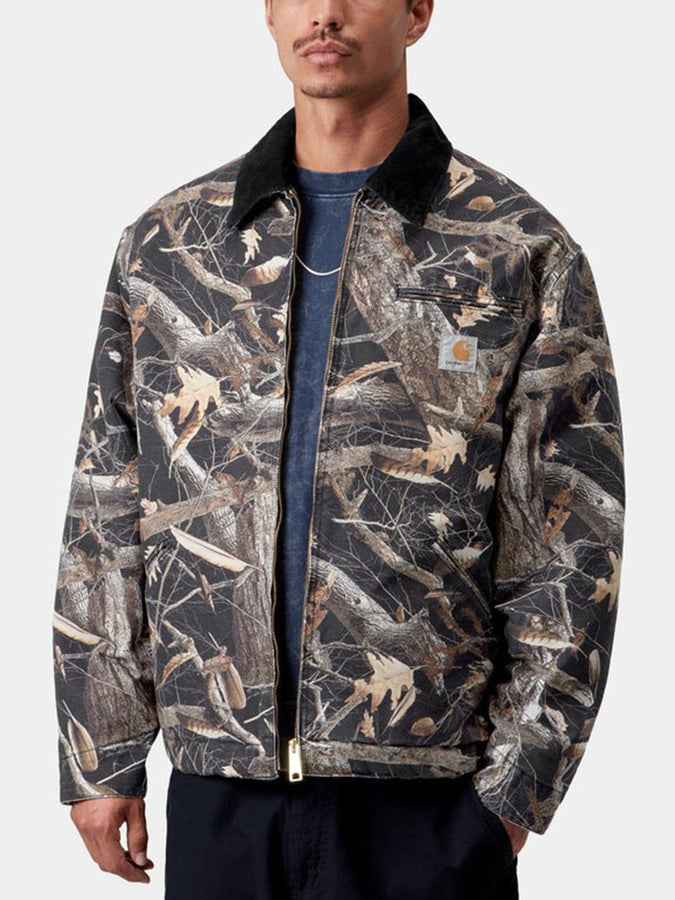 Carhartt Wip Og Detroit Camo Feather Tree Black Jacket Fall 2026 | CAMO FTHR TREE/BLK HVY (3X860)