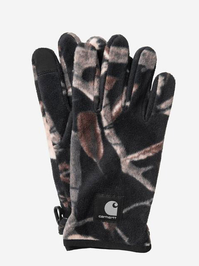 Carhartt WIP Blevin Gloves | CAMO FEATHER TREE/BLK (3X5XX)